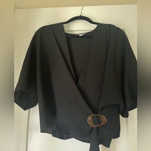 Topshop Beautiful black blouse